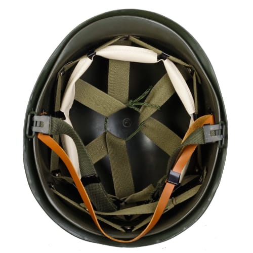 US Military M-1 Tactical Helmet with Steel Helmet, OD Olive Drab