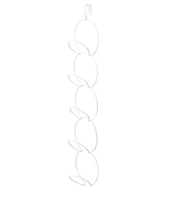 Yamazaki Jitsugyo Joint Hanger Rings White Approx. W14 X D15 X H86cm Hat Rack Storing Together Door Hook 6242