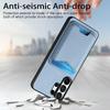 Business Magnetic Carbon Fibre Vertical Cards Solt Wallet Case For Samsung S25 Ultra S24 Plus S23 A17 A07 Kickstand Cover