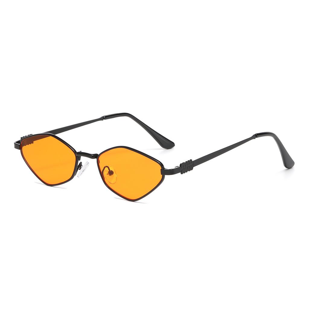 Polygon Metal Sunglasses For Women Small Metal Frame Trendy Shades Design Luxury Sun Glasses Uv400 Eyewear