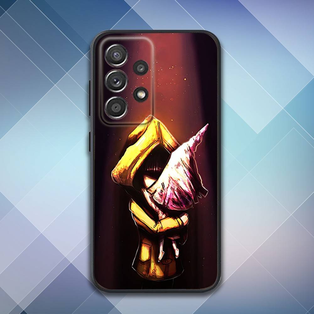 Game Little N-Nightmares Phone Case For Samsung S 25,24,23,22,30,21,10,9,Ultra,Plus,Lite,FE,4,5 G Soft Black Case