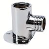 1Pc Universal Shower Arm Extension Joint Stainless Steel Wall Mounted Shower Head Arm Bathroom Accessories Fit Most Shower Heads