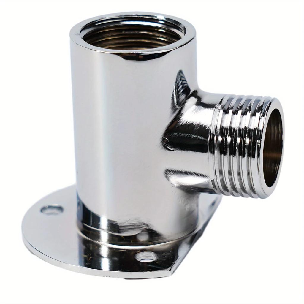 1Pc Universal Shower Arm Extension Joint Stainless Steel Wall Mounted Shower Head Arm Bathroom Accessories Fit Most Shower Heads