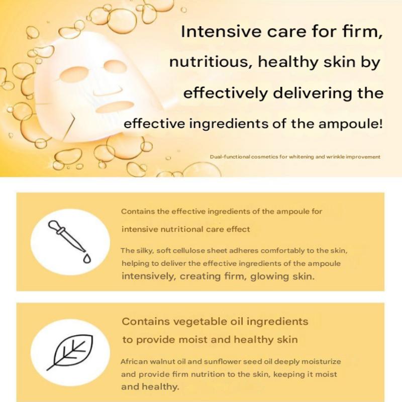 AHC Provital Golden Ampoule Mask Pack 4 Sheets