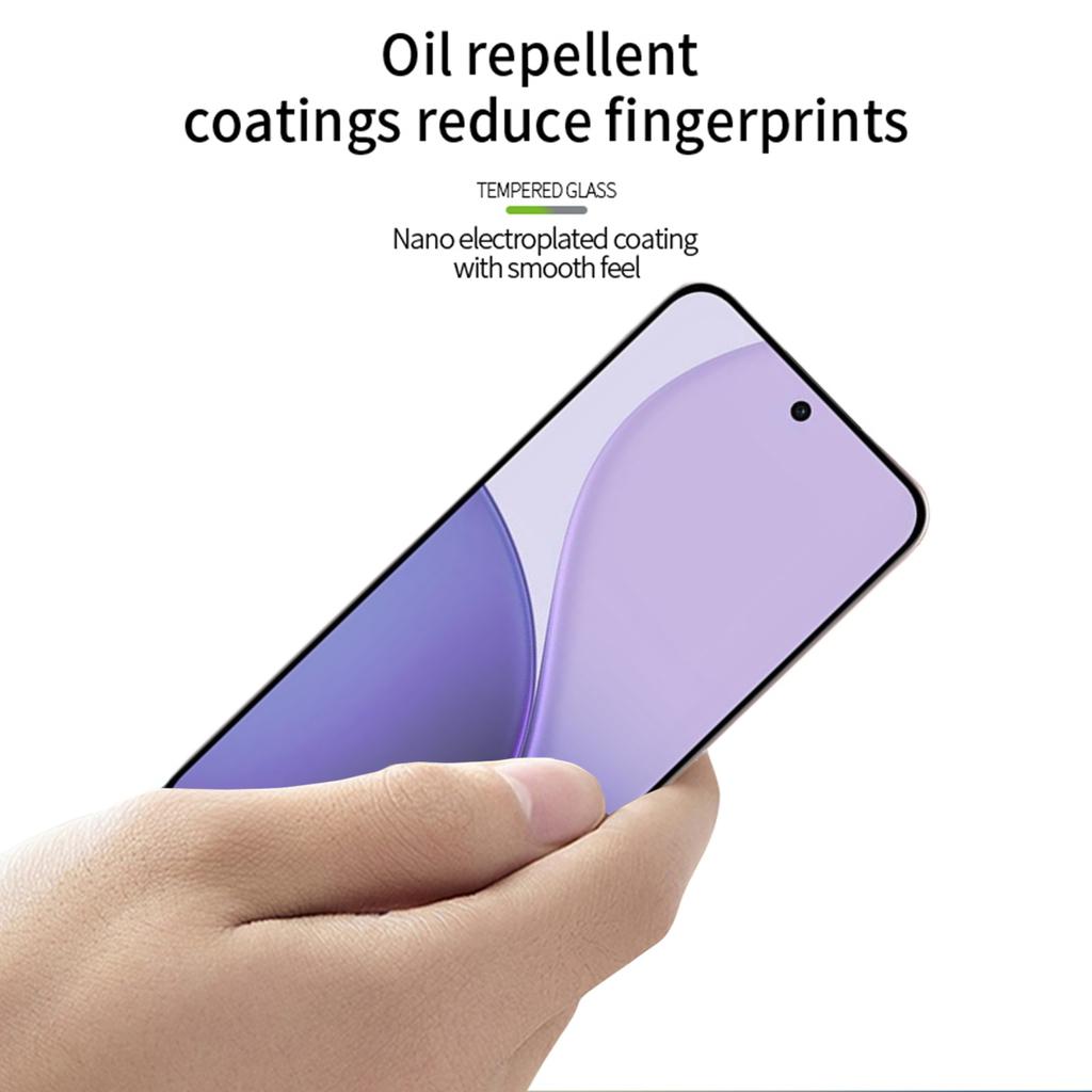 Für Oppo Reno14 F 5G Panzerglasfolie PINWUYO Explosionsgeschützt 9H 3D Vollbildschutz