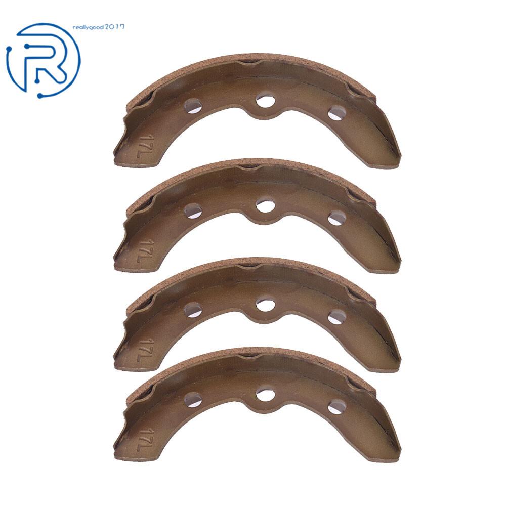 4pcs For Club Car DS Golf Cart 1981-1994 Rear Brake Shoes 1011463 101146302