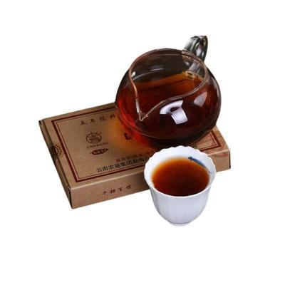 Ba Jiao Ting Klasik A Tuğla Pu'er Çayı Olgun Menghai Arbor Puer Pu-erh 250g/8.8oz
