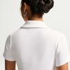 Nike Polo Shirts Women's White Polo Collar Moderate