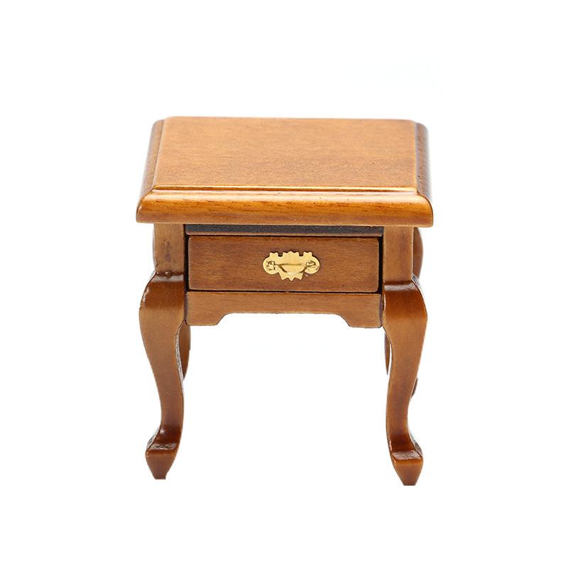 

Doll House Furniture DIY Wooden Cabinet TV Cabinet Chest Of Drawers Bedside Cabinet Miniature Ornament Model One Size