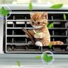 Car Vent Clip - Cat Car Air Vent Decoration - 3D Acrylic Lasting Accessories for Car Driver Men Women