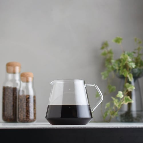 KINTO SCS-S02 Coffee Server, 4-cup Capacity, with Measuring Scale, Heat-resistant Glass, Perfect As a Gift (Product Code: 27592)