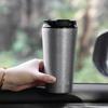 Ceramic Liner Travel Cup With Lid Leakproof Insulated Thermal Mug Coffee Cup Keep Hot And Cold Tumbler