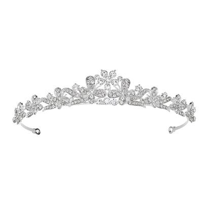 Couronne de mariée papillon diamant tiare photographie de mariage couronne de princesse fête d'anniversaire