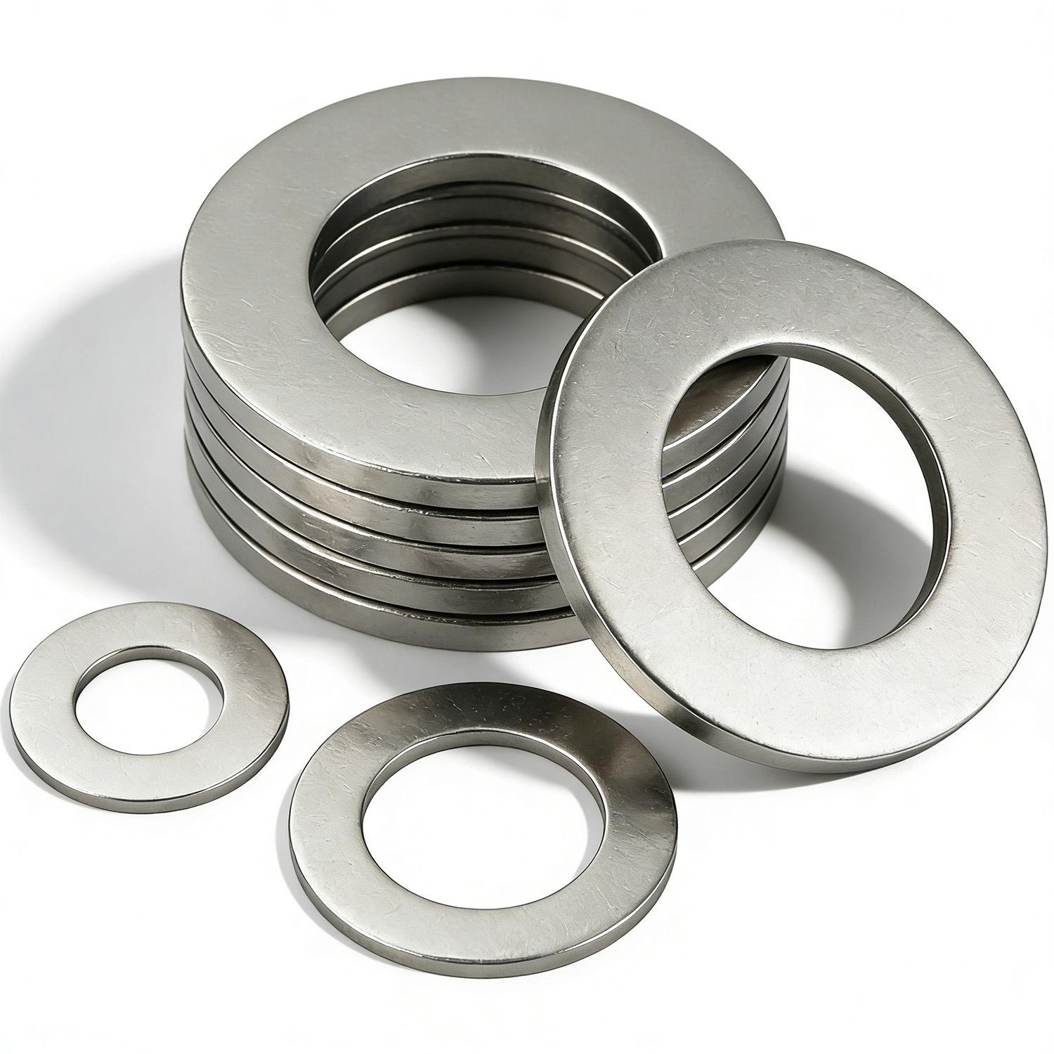 Pure Titanium Thickened Flat Washer Assortment (M3-M20) M4