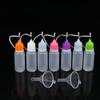 1 Set Klarplastik-Squeeze-Flaschen mit Nadelspitze und sicheren Deckeln für Klebstoff, Bastelmaterialien, Gewürze und Flüssigkeitsaufbewahrung