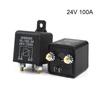Durable High Current Power Switch 200A 100A 12V 24V Car Relay Starting Relay