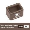VIJT4 For Skoda Car Seat Safety Belt Buckle Base Clip Protection Cover Fabia 1 2 Octavia a7 RS Superb Rapid Yeti Karoq Vision