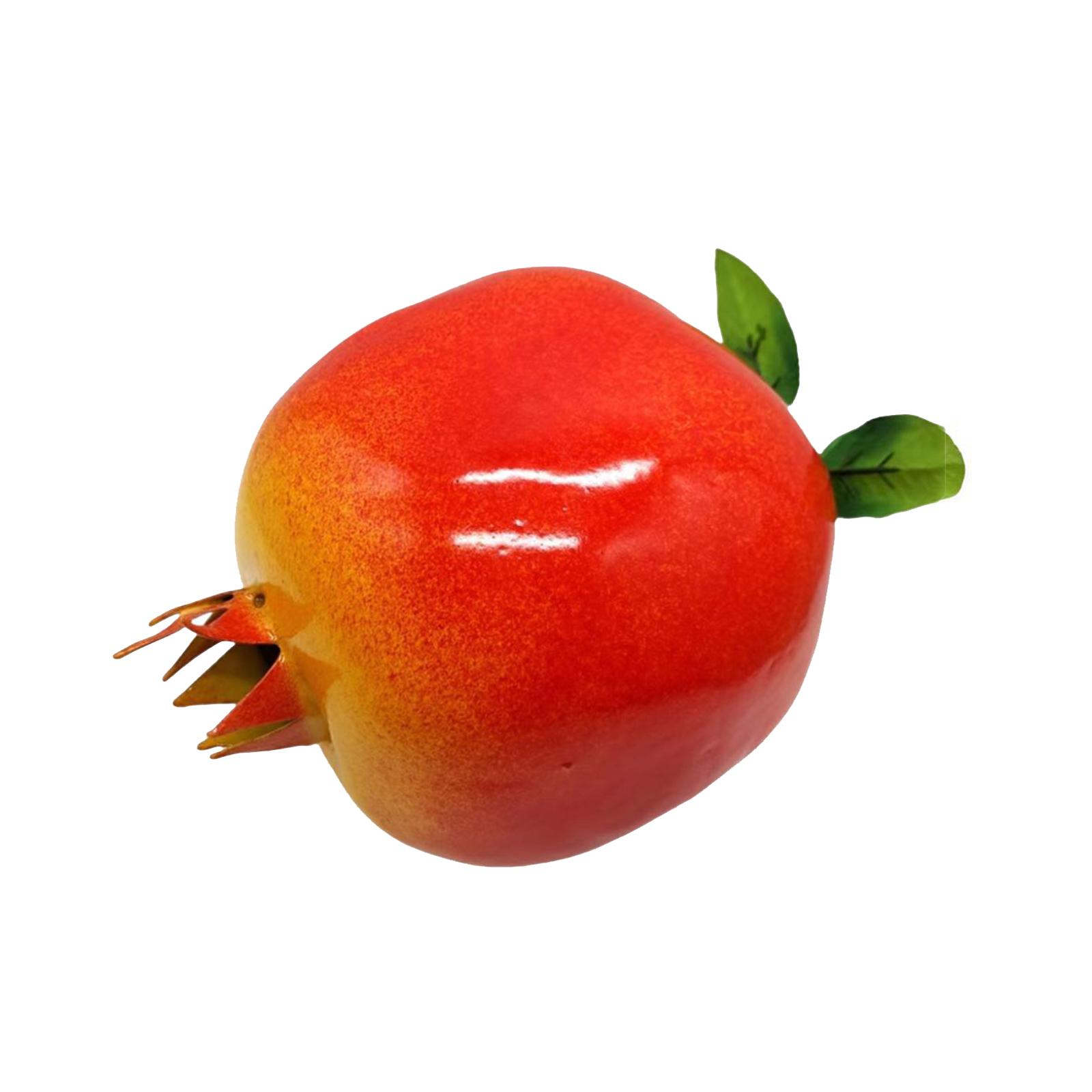 

Реалистичные искусственные фрукты-декоры из граната. Реплика граната с реалистичным видом для офисного стола и стойки регистрации.