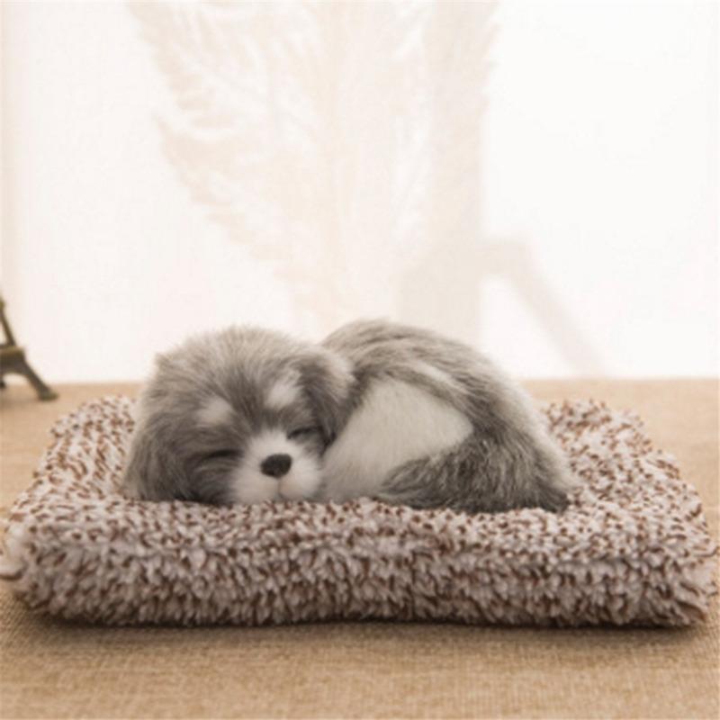 Stuffed Toys Lovely Simulation Animal Labrador/Husky Doll Plush Sleeping Dogs Toy Kids Toy Decorations Birthday Gift Children