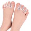 1 Pair Thumb Foot Care Toe Splitter Silicone Toe Separators Feet Toe Care Tool