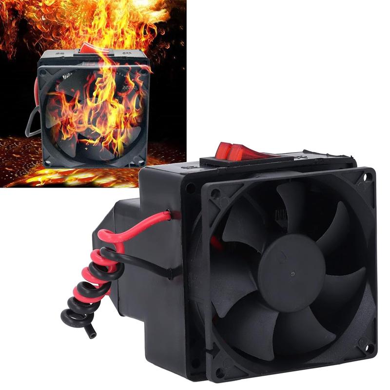 12V/24V 300W Winter Car Vehicle Electric Heating Heater Hot Fan Driving DefrosterDemister For Vehicle Temperature Control Device