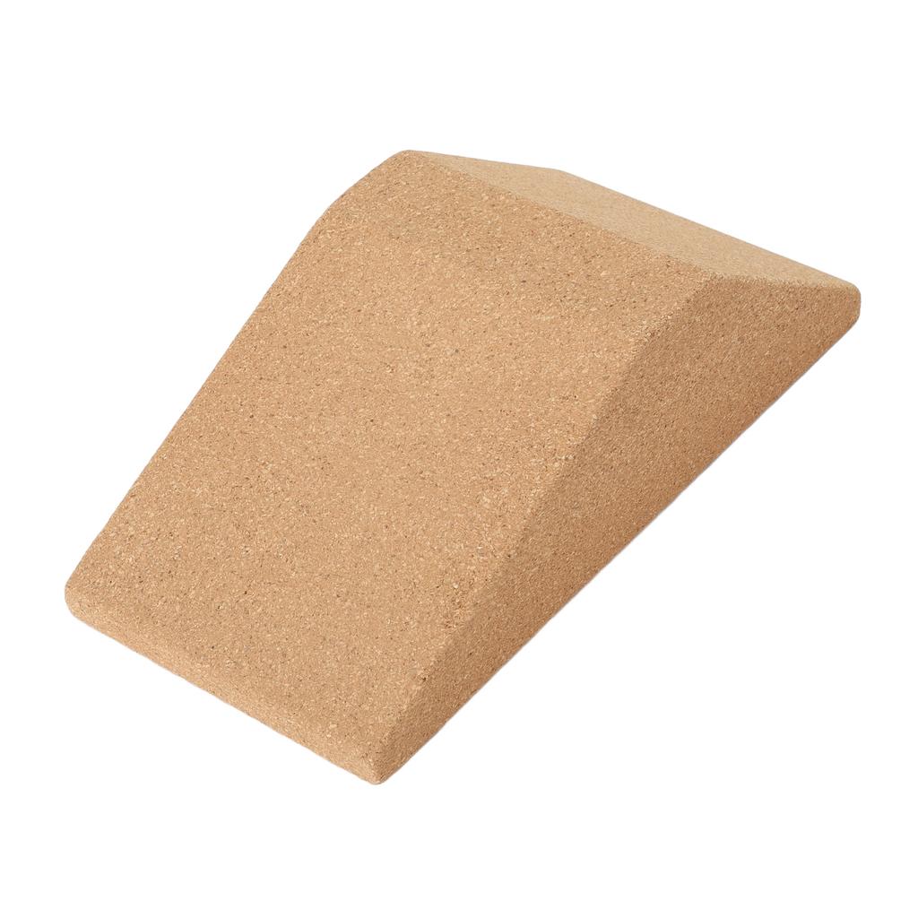 Kork Kniebeuge Keilblock Professionelles Balancetraining Bodybuilding Rutschfest Hohe Dichte Trainingsziegel für Fitness