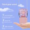 Mini Folding Hanging USB Charging Desktop Office Convenient Pocket Small Fan Outdoor