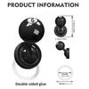 DIY Number Start Button Push Start Auto Ignition Button Cover Automotive One-Touch Button Rocker Car Engine Push Start Stop Ball