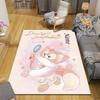 Custom 1Pc Snowflakes Fantasy Rug Office Carpet Indoor Outdoor Entrance Doormat Nonslip Soft And Comfortable Living Room D291552