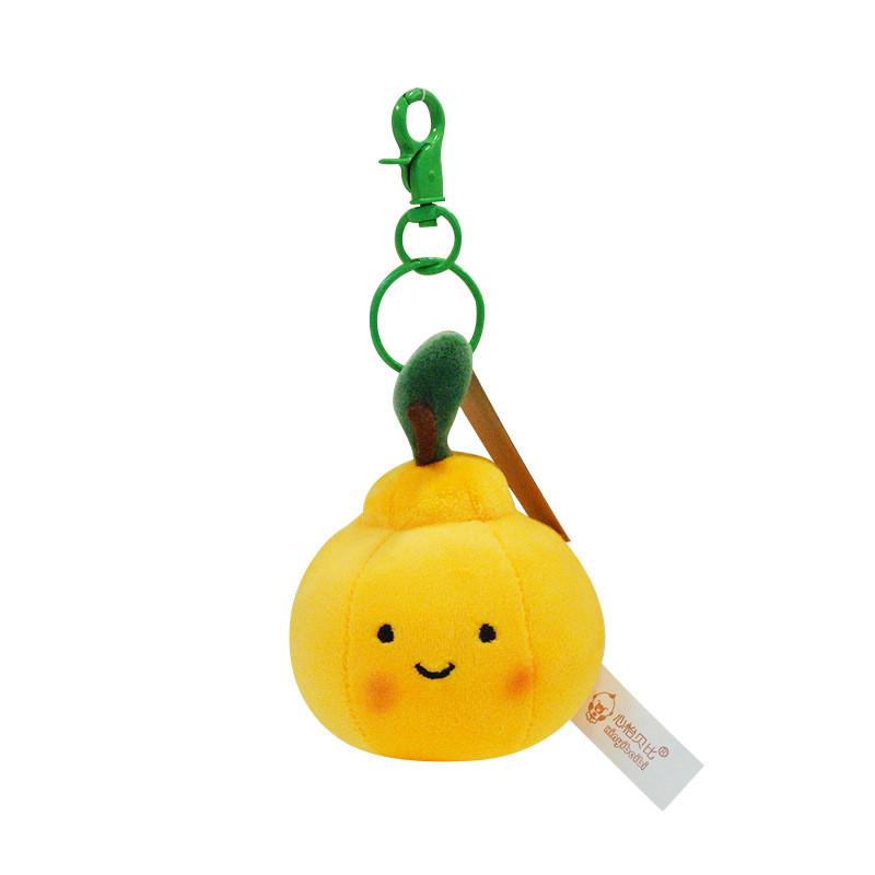 Charming Apple Plush Keychain With Short Plush For Youthful Backpack Accessories