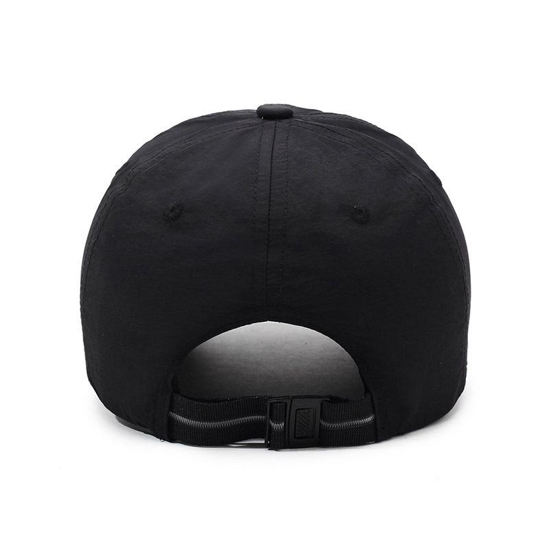 Summer quick-drying hat outdoor visor light and breathable cap men's and women's fashion baseball cap simple sports cap