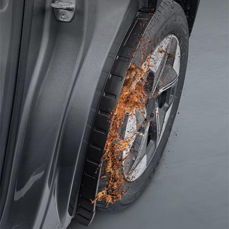 For Geely EX5 Galaxy E5 2024 2025 2026 Car Rear Wheel Mud Guard with Inner Fender Liner Anti Splash Kit Lining Mudguard Parts