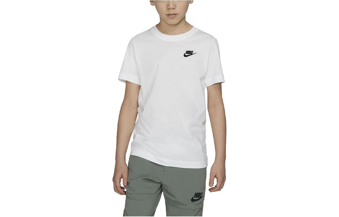 Nike Kids T Shirts Crew Neck Moderate AR5254-100