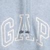 GAP Unisex Embroidered Logo Fleece Hoodie