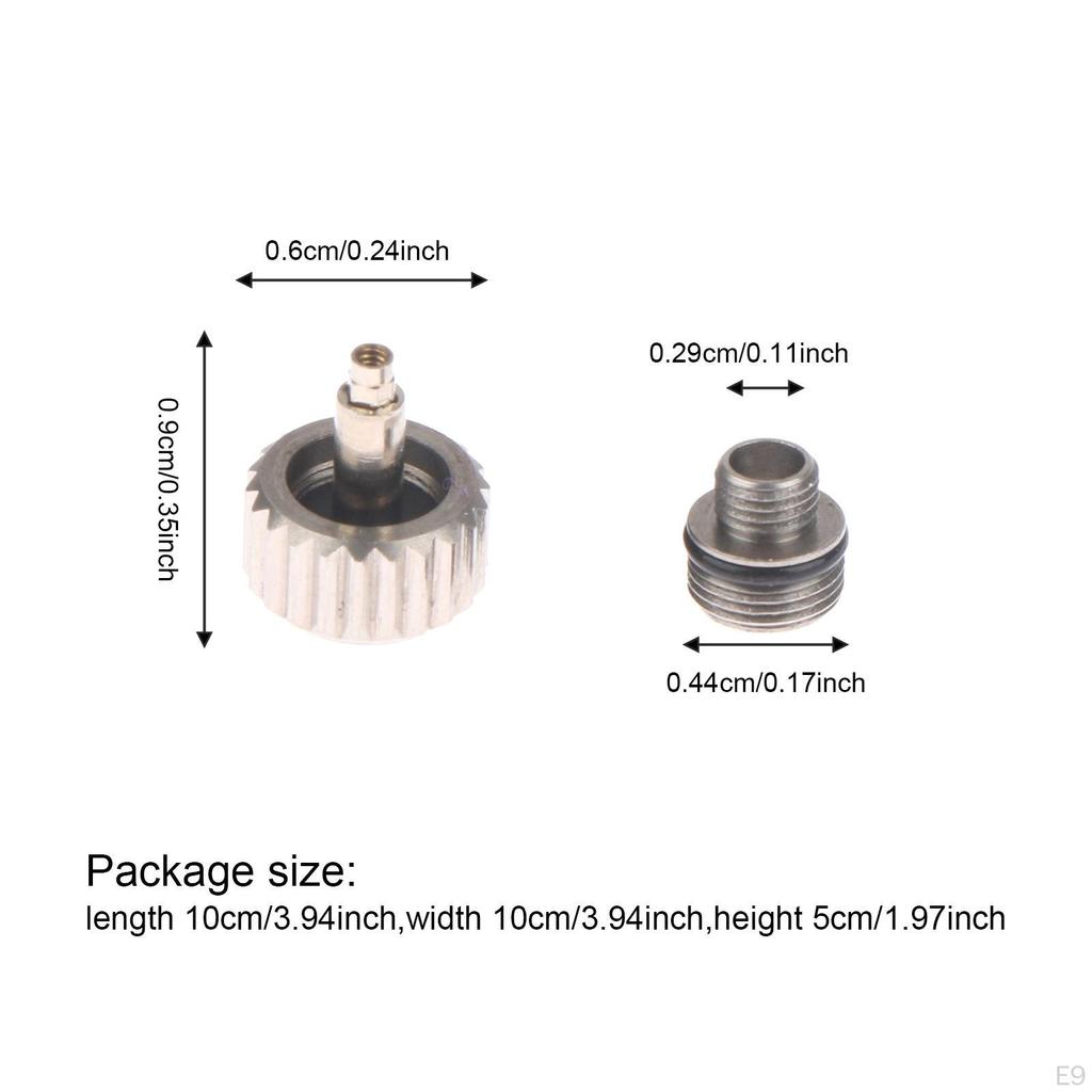 Watch Crown Accessories 7mm Lightweight Portable Parts with Long Stem Repairing Tool