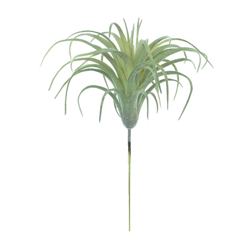 Realistic Faux Tillandsia Succulents Artificial Air Plant For Indoor Home Office Green Plant for Shelf Desk Decoration