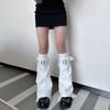 Y2k Cross Leg Warmers JK Trumpet Leg Covers Fashion Pile Up Socks  Women