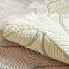 1PC Luxury Pure Cotton Sofa Seat Cover Breathable All Season Universal Couch Seat Pad Leaves Jacquard Non-slip Sofa Towel 