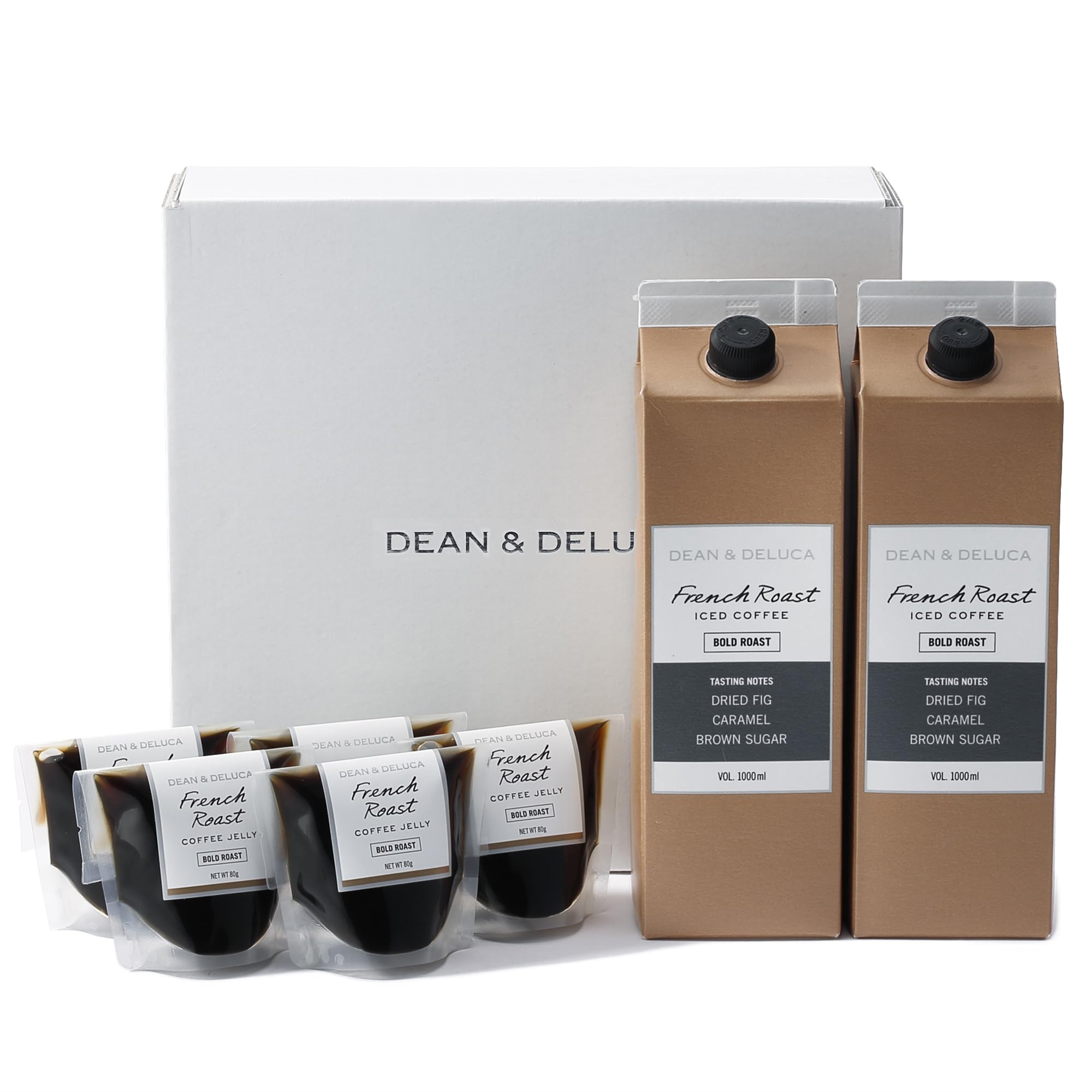 

Подарок из холодного кофе и кофейного желе от DEAN & DELUCA