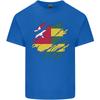 Torn Togo Flag Togolese Day Football Unisexs Light Cotton TShirt