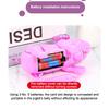 New Pink Color Electric Walking Pig Toy With Light Musical Kids Funny Electronics Toy Children Birthday Gift Toys