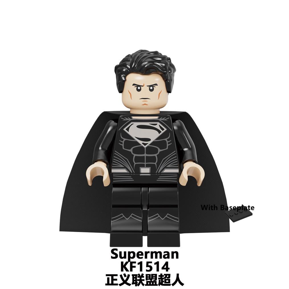 Minifigures Super Heroes Wander Woman The Flash Bat-man Aquaman Building Blocks Toys