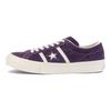 Converse Star And Bars Corduroy Durable Lightweight Low Top Skate Shoes Unisex Sneakers Purple 35200430