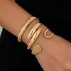 New New Temperament Glossy C-shaped Bracelet Versatile Bracelet
