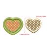 Heart Series Sealing Wax Stamp Head Heart Shaped Wax Seal Stamp for Envelopes Wedding Invitation Decorations Brass