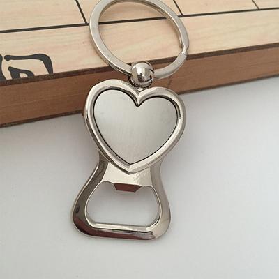 1 Pz Apribottiglia a Forma di Cuore Portachiavi Portatile Festa Piccolo Regalo