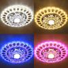 Modern Crystal Glass LED Ceiling Spot Light Corridor Hallway Aisle Porch Ceiling Mounted Recessed Home Decor Lighting Fixture
