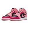 Air Jordan 1 Mid GS Coral Chalk Detské tenisky Ružová Rush-Ružová Čierna 554725-662