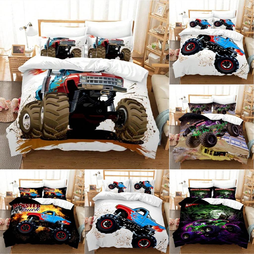 Bedding Jam Monster Set Single Twin Full Queen King F1 Bed Duvetcover Bedroom