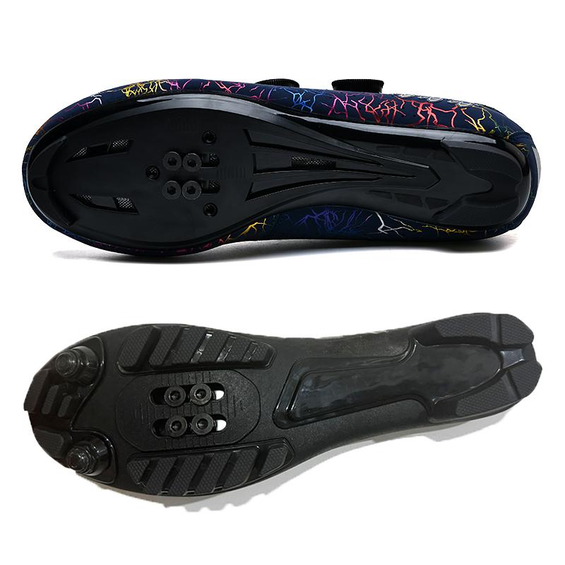 CC chengta Cycling Shoes Men Road Self-Locking Cycling Shoes Outdoor MTB Mountain Cycling Shoes SPD Racing Cycling Sports Shoes